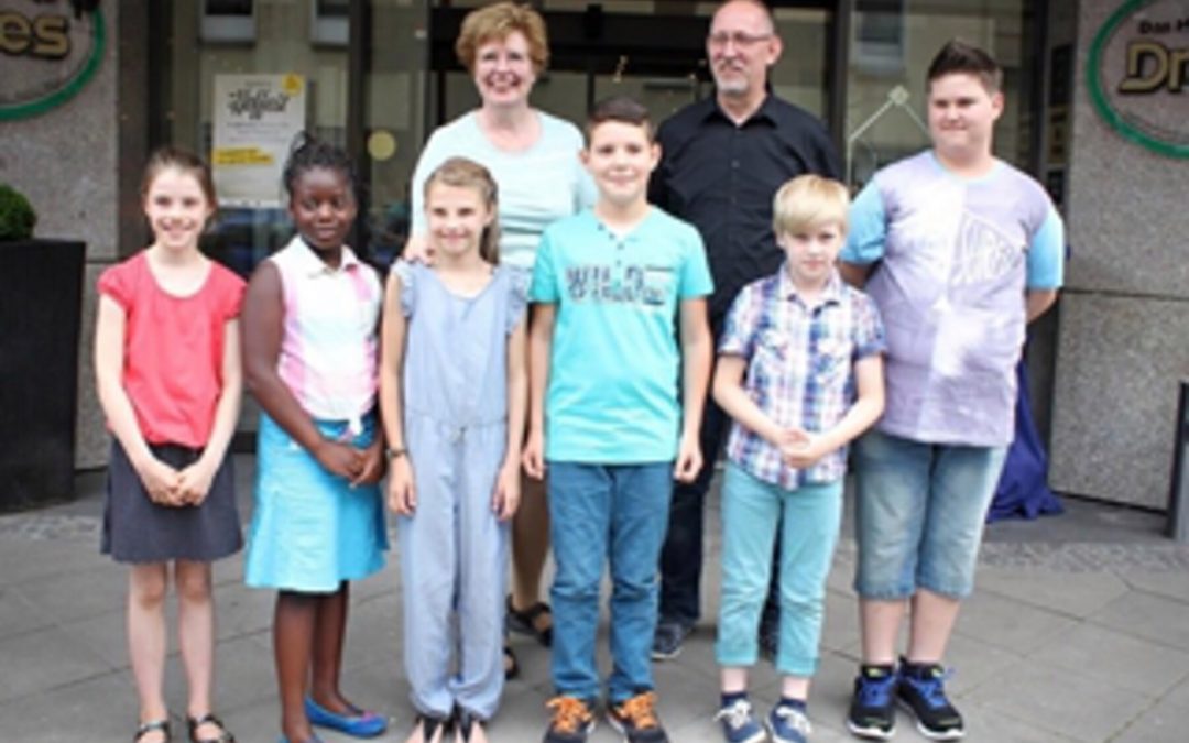 Die Vorstellung des Kinderprinzenpaares mit Gefolge